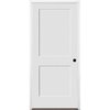 Trimlite Primed 2Panel Interior Shaker 20 Min Fire Rated 49/16" LH Prehung Door Matte Hinges 3080134PRI840220MLH1DB4916